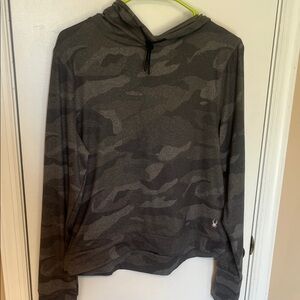 NWT Spyder Gray Camo Hoodie shirt